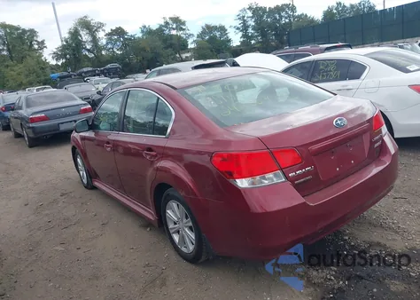 2010 Subaru Legacy 2.5I Premium z USA, uszkodzony, nr VIN 4S3BMBH63A3213607